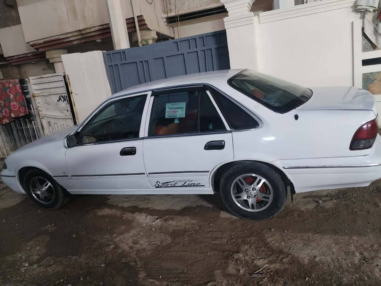 سلاعليكم ابرنس ابيض ٩٦ مكينه 2000 مفتوح  جديده قطع 

والكير هم جديد قطع بس البك مرات شويه ياخر 

السياره حلوه حيل احله من الصور تخم تاير  

تبريد شغال ثلج 🥶🥶 السعر ٣٥ بيها مجال 

قليل مكان بغداد ابو غريب. *********** بي واتساب 

خاص مفتوح

