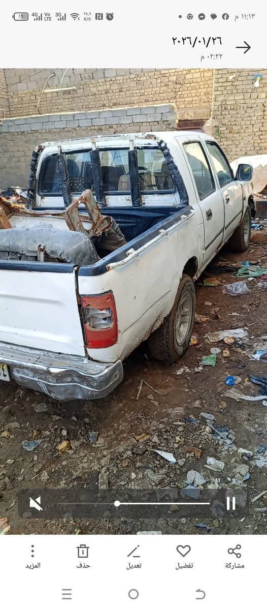 بيكم جنوه موديل 2006 تخم تاير حداديه جير ماكينه مشروطات رقمها نجف وكاله عامه السعري 15 ورقه وبيها مجال عنوانها ديوانيه ***********/***********
