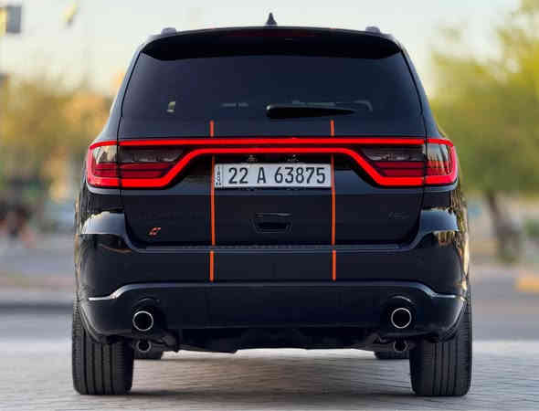 ***********
السلام عليكم ((للبيع فقط بدون مراوس )) 
دوج دورانكو 2023 لون اسود لامع اورنج ادشن 1/1 فئة نادرة
زيرووو ماشيه 2000 ميل اني المستورد دخول جديد 
رقم اربيل باسمي تحويل ثاني يوم 
السيارة ضررها جاملغ امامي مبدل نفس اللون + جاملغ خلفي تعديل pdr مكفوله من الشواصي واللغود والدواخل راديترات الشركة السيارة مكفوله من النقص وبدون قطره صبغ )))))
ماشية 2000 ميل زيرو
المواصفات RT plus  اورنج ادشن اعلى فئة بل هيمي
سلايد ( فتحة سقف)
شاشة حجم كبير + تحكم كامل عل سيارة
بصمة ابواب + تشغيل + صندوق
كشنات جلد + كهرباء 
كشنات تدفئة + تبريد
داخل خياط برتقالي
كشنات ميموري خزن 3 حركات
4 رادارات امامي/خلفي/جانبي
فور ويل درايف  دفع رباعي
7 راكب 
4 قطع تبريد 
كشنات خلفي هيتر
تجوات خلفية كهرباء
حساسات  خلفي
لايتات زينون +كشافات زينون
تشغيل عن بعد
ستيرن كهرباء
كشن خلفي vip منفصل
شاحن لاسلكي(طوارئ)
جنطة كهرباء
ويل 20 بلادي 
شفتات ستيرن 
سستم كزوز كلش حلو 
محرك 5.7 HEME طيارة
صاجات كاربون فايبر
السياره جاهزه ومابيها نقص من الدعاميه للدعاميه
اي نقص مابيها من الداخل والخارج مرايا السيارة دخول جديد وممستخدمه بل عراق 
السيارة ولا مسج بل دشبول اي كلوب ماكو واي نقص مكفول 
مكان السيارة بغداد شارع فلسطين
 اي استفسار هذا رقمي
*********** بغداد
