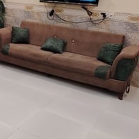 قنفه ثلاثيه قنفه وحدا فقط تصير سرير ومخزن شراي راسلني خاص او اتصل 0771...