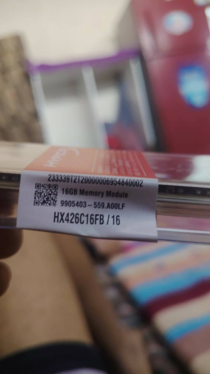 ddr4
ذاكرة 16
بعده لوك شرط الشغل
أنطوني بي سعر وبالعافية
يوجد توصيل كل العراق


**إذا كنت صاحب هذا الإعلان وتريد حذفه لأي سبب، رجاءا أرسل رسالة إلى الدعم الفني**