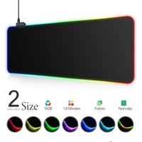 ماوس باد RGB • حجم XL • قاعدة مانعة للانزلاق