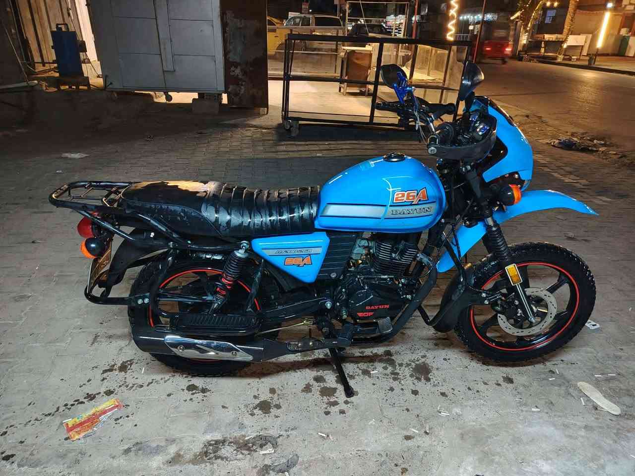 لسلام عليكم شباب دراجة بوكسر امرقمه لوحة وسنوية تحويل ثاني يوم دراجة كفالة عامة برغي مامفتوح بالمكينة دراجة خير من الله بس جيب صدوكك وطلع كبل للشغل المكان بغداد الشعله سعرمناسب الشراي يتصل مكلف بالنشر ***********
