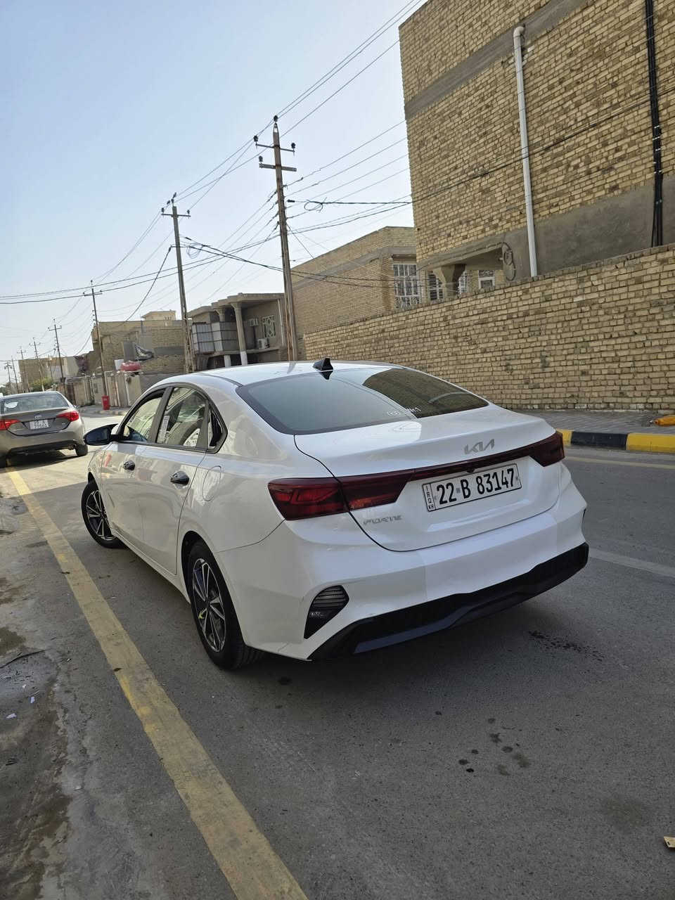 سلام عليكم فورتي 2022 للبيع حادثها كلش بصيط بدون دواخل فقط بونيد بي بارد بدوم صبغ وجاملغ وربع لباب بيهن رش اثر خدوش سياره خير من الله كلشي مناقصها محرك 2000دوش كير مكينه علا وضع الشركه ماشيه ٥٦ميل موصفات شاشه كامره مانع نزلاق تحكم ستيرن مثبت سرعه توقف ذاتي  (تحويل ثاني يوم) سعرها 148 وبيها مجال  مكاني واسط ***********
