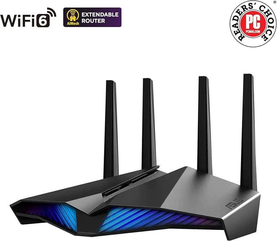 متوفر جديد 
راوتر ASUS
WIFI 6
AX5400
يتوفر توصيل


**إذا كنت صاحب هذا الإعلان وتريد حذفه لأي سبب، رجاءا أرسل رسالة إلى الدعم الفني**