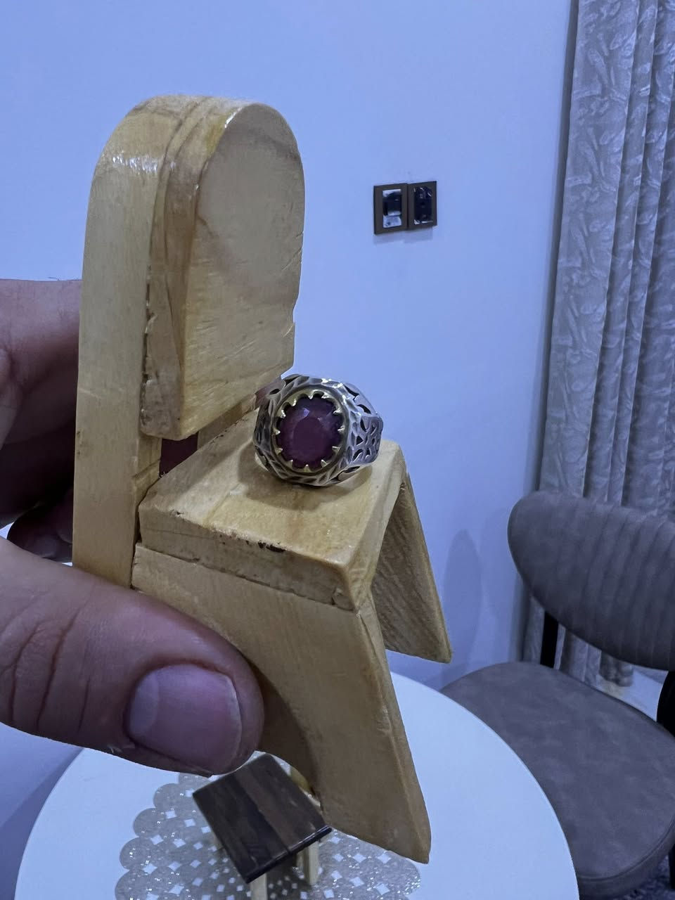 السلام عليكم محابس مثل ما واضح ياقوته إفريقي شرط الفحص ومحبس رضوي العنوان البصره حي الكفاءات يتوفر توصيل على حساب المشتري هـ***********
