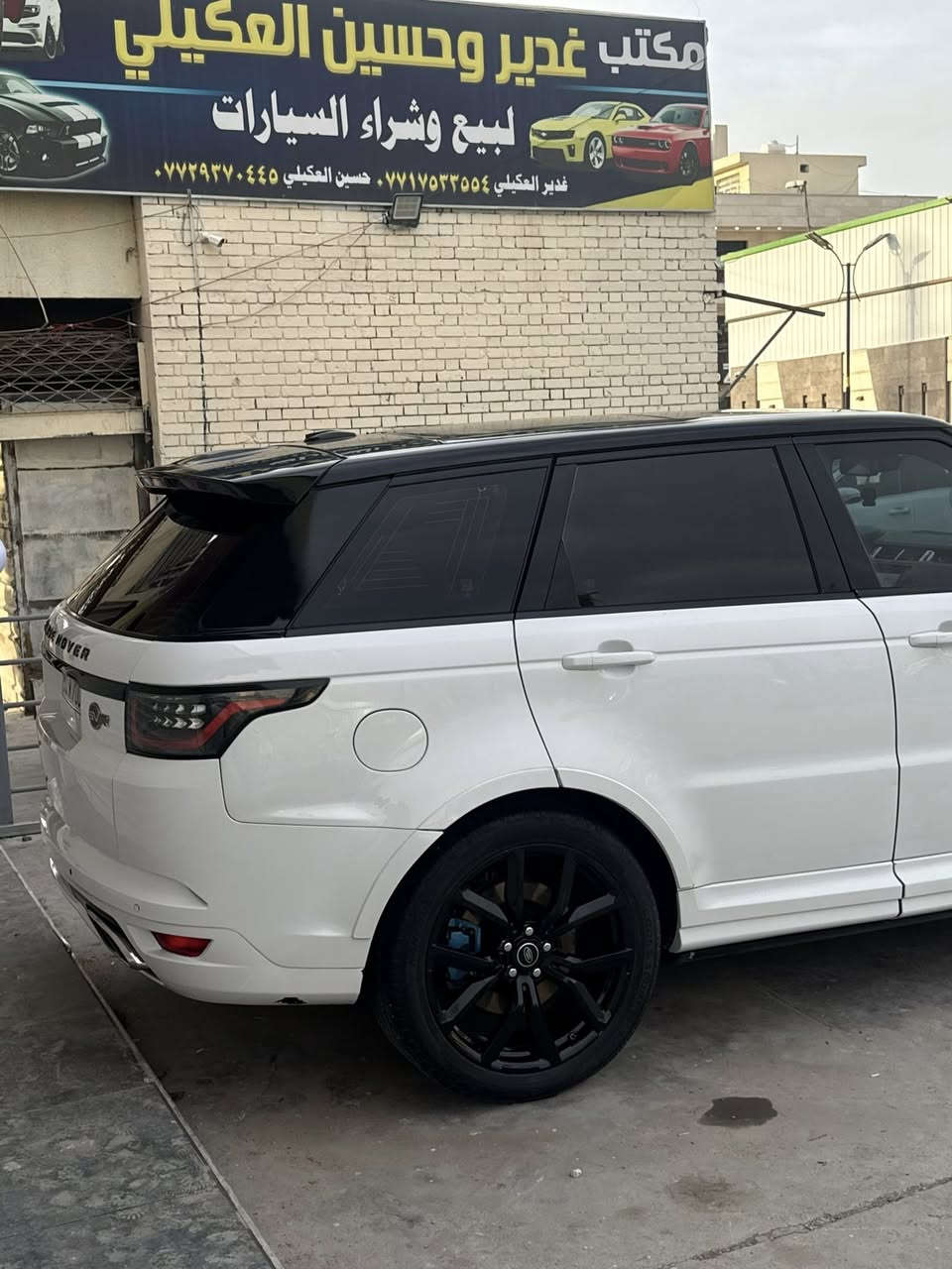 رانج روفر 2014 سبورت خليجي
محدث SVR
بل كامل
صبغ قطع تحديث فقط
كير مكينه كفاله سوبر
مواصفات فول الاخير داخل احمر
نواقص البيه صوت بل مشط ستيرن من افر
فطر بل بونراما ممبين بس اني احب اذكره

سعر 238 ورقه بيها مجال بسيط
استفسار ***********
رقم بغداد تحويل مباشر
