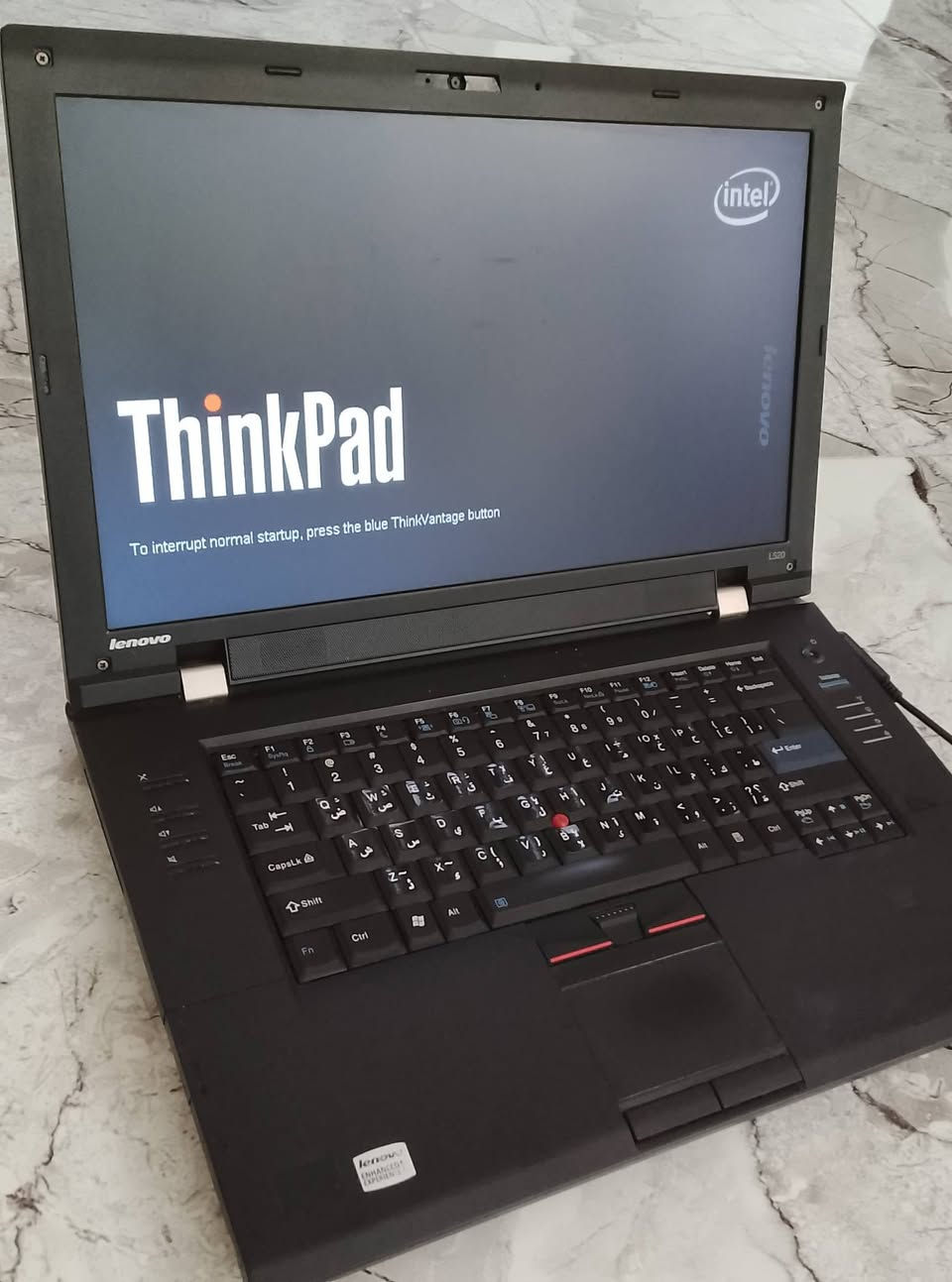 السلام عليكم ..
لابتوب لينوفو Lenovo Think pad L520
لابتوب كلش نظيف ومرتب حجمه جبير 
مناسب جدا لاصحاب المكاتب والطلاب الاكسل الورد 
للطباعة للتصفح لجميع برامج التواصل الاجتماعي وتعليم الاكتروني وبعض البرامج الأخرى 
وخزن البيانات لانه يحتوي على هارد كبير السعه وهو 750G  HHD 

حجم 15.6
رام 4 قابل للزياده 
هارد 750 HHD 
معالج  cor i3 من الجيل الثاني 
ملاحظة ...
بدون بطارية وبدون بطارية 
يعمل حالياً مباشر عل كهرباء 
سعر 75 الف 
مكاني بعقوبة تحرير


**إذا كنت صاحب هذا الإعلان وتريد حذفه لأي سبب، رجاءا أرسل رسالة إلى الدعم الفني**