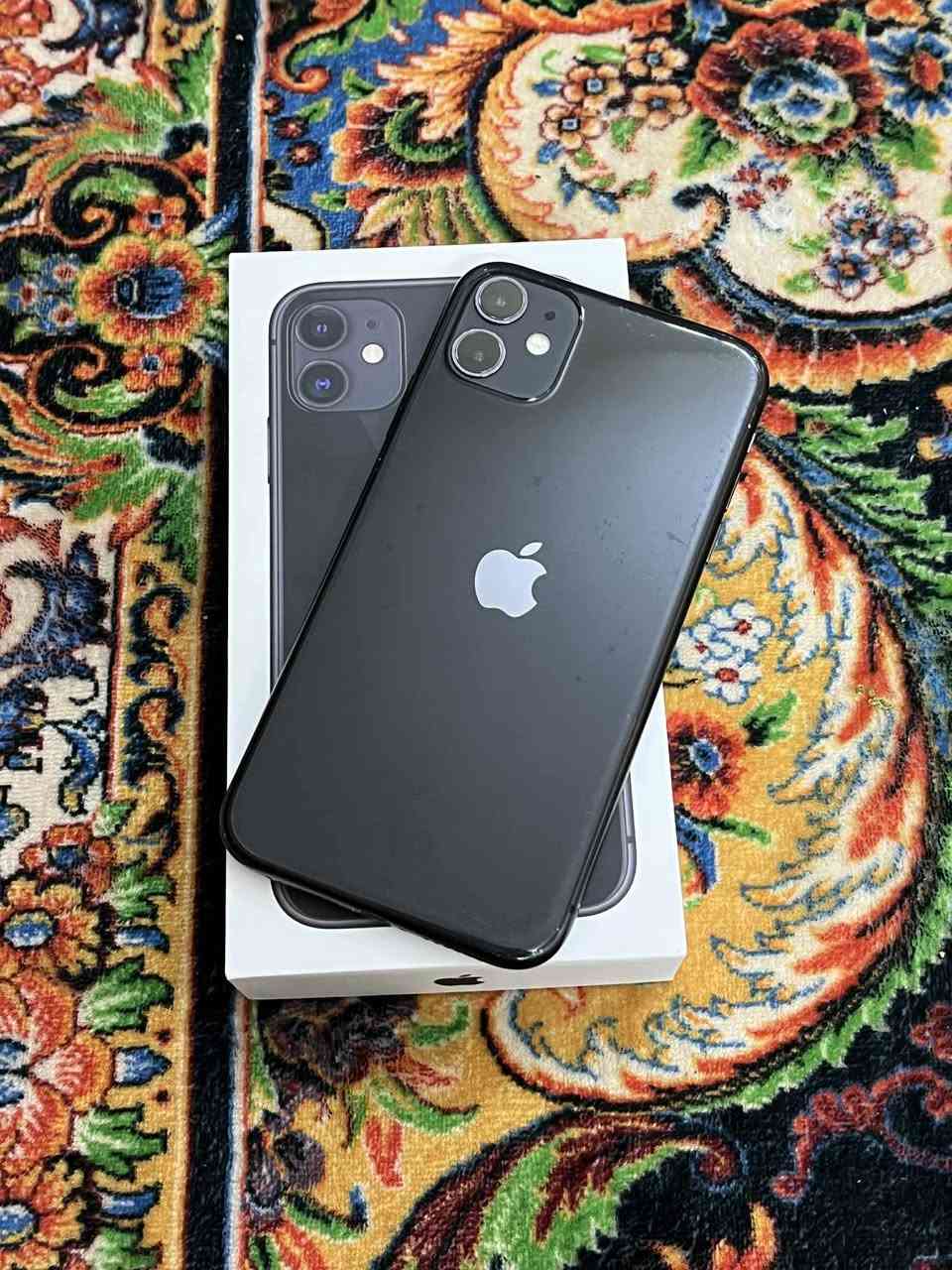 سلام عليكم
آيفون 11 عادي للبيع
بطاريه 77
ذاكره 128
الجهاز ماستر شرق اوسط وياه كارتونه
كلشي ممبدل وكله شغال
سعره 250 وبي مجال
مكاني بغداد 
 رقمي *********** 
وبي هاذ الفطر كلش الصغير موضح بل صوره
