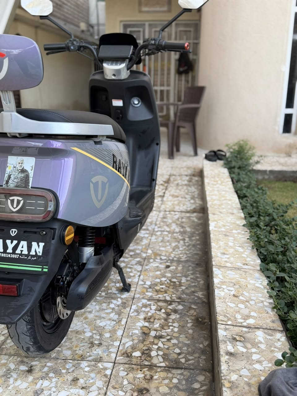 لسلام عليكم 
دراجه شحن
نوع الريان C2
يعني احسن نوع بل شحن
عدد البطاريات سته 6
حجم الملف1200
الدراجه فول مواصفات
نضام سرقه✅
بصمه✅
تشغيل عن بعد✅
نضام تيربو✅
بك لايتLAD✅
لايت اماميLAD✅
تثبيت سرعه✅
نضام 3 سرع✅
شاشه تقره الاعطال✅
بريكات امامي خلفي دهن✅
منفذ شحن✅
السعر 850 وبيه مجال
الرقم***********
العنوان بغداد البلديات
