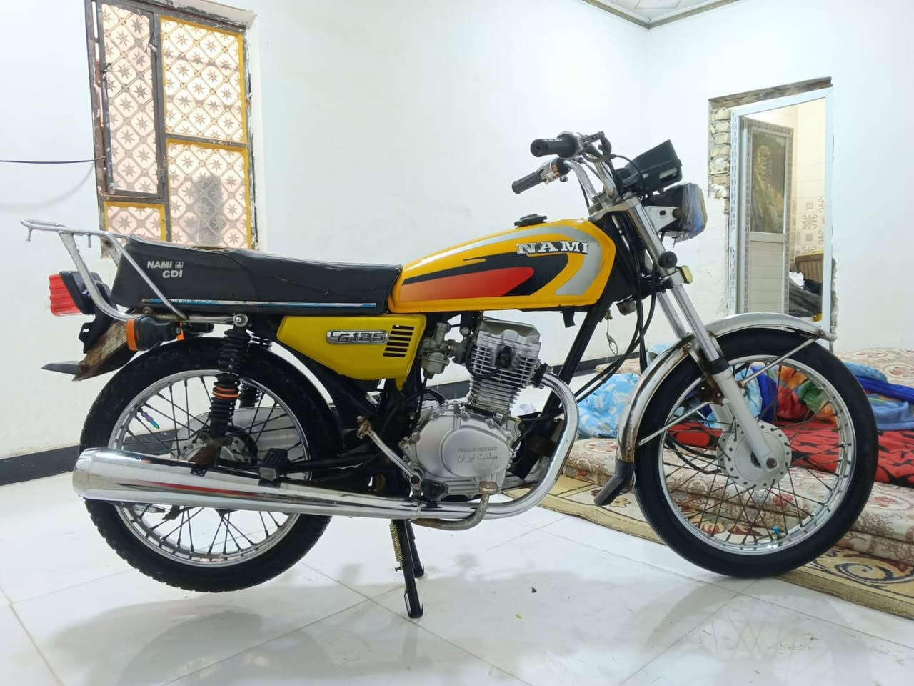 سلام عليكم دراجة ايراني نامة اوراق اصولي مديل 2021 تحويل شوكت ماتريد  كهربائيات كامله مكينة مامفتوحة مكان بصرة  رقم الهاتف ***********
وتساب ***********
