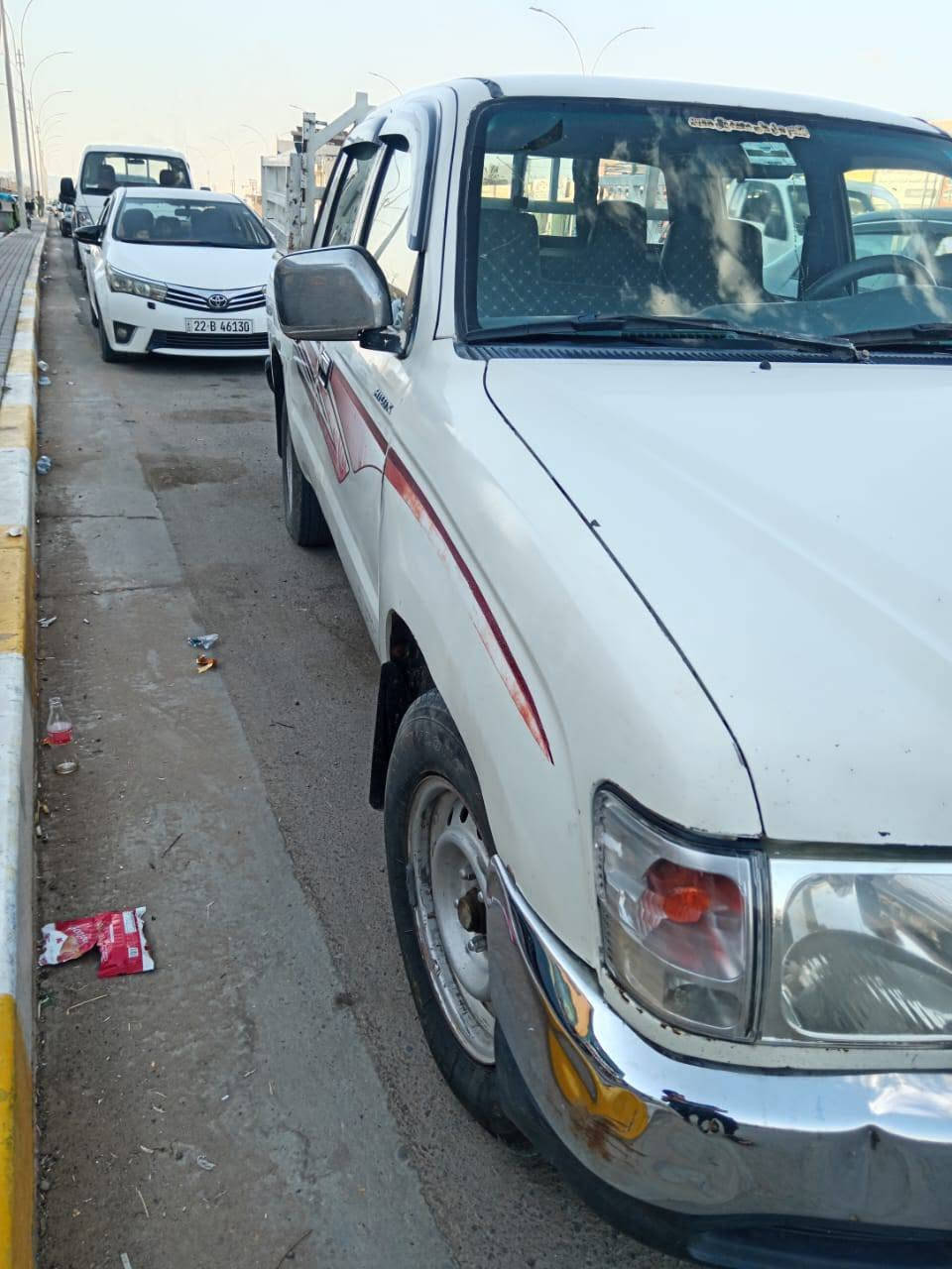بيكم للبيع2002
بدون مراوس بدون اقساط

جاهزه مابيها اي نقص
 كير شرط
 محرك مجفت على  ايدي
صدر جديد 
تخم تايرات جديد 
مال جناي 
قطعتين مبدل جاملغ وبنيد  بدون دواخل 
رقم صلاح الدين شرط التحويل
***********
ملاحظة مكلف بالنشر
