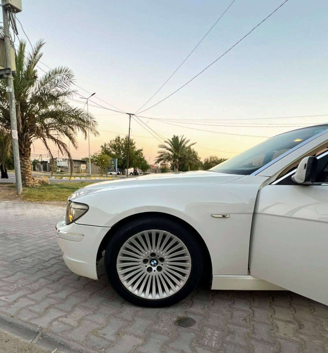 ﷽
ألسلام عليكم BMW بأخره للبيع فقط 2007 ألحجم 750Li آدوات قرار 48 كفاله عامه من الكص والفتح والضربه والتبديل والسرقه والعشائر وألانتربول سياره من ألنوادر بالعراق من ناحية الموصفات والنضافه السيارة خليجيه آلموصفات فول 1 / 1 Vip باب طويل

رادار عدد 2 

نضام رؤيا ليلي  night vision

حساسات أمام وخلف 

أبواب شفط + صندوق كهربائي شفط دخول ذكي 

دأخل عسلي + صاج ملكي 

5 بردات كهرباء 

شاشات كآر بلي

كيجات دجتال كهرباء 

كير تعليك كهرباء 

سي دي جنجر 

دبل مأوس + دبل شاشه + تلفزيون أمامي و خلفي 

سلايد روف طكتين 

مكينه 8 V 

ستيرن كهرباء + تحكم + خزن 

بصمه + أشاير ترحيب

مرايا شفط 
الماسحات  تعمل اوتو في المطر + لايت زنون داينمك + زراك لايت 

مقاعد جلد + كهرباء + تدفئه وتبريد أمام وخلف  + مساج + حضن + ميموري بالمقاعد الاماميه +  مقاعد خلفيه منفصل Vip + كهرباء 

تبريد مركزي بالقماره وبالتكم وبالوسط 4 قطع 

نقص قايش تبريد فقط 

ثلاجه خلفيه 

بريك بصمه 

5 ويل كب شعاع حجم 19  2 سايز تخم تاير جديد

فحص زيت المحرك ألكتروني + فحص بقيه ألاعطال 

يشهد آلله ألسياره زيرو مآشيه 43 ألف فقط 

ألسعر ( 69 )  ورقه وبيها مجال مكان سياره كربلاء للستفسار أكثر خاص أو أتصال ***********
