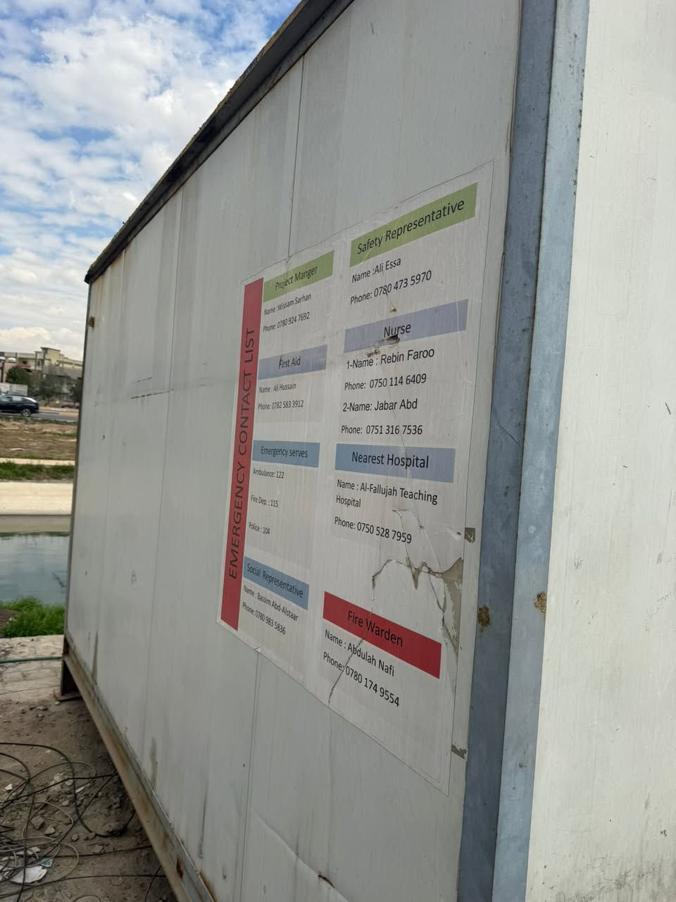 كرفان طوله ١٢ متر عرضه ٤ امتار
يحتوي غرفتين + حمام ٢x2
يوجد بيه مغسله و تواليت غربي و دوش و وصخان
و يحتوي ع اربع بوب و شباكين
نظيف نظافه ٨٠ بالميه جديد
السعر مليونين و ٧٠٠ و بيه مجال
الموقع بغداد الامين الثانية
***********
