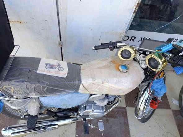 دراجه موديل 25 البيع اول  تبديله دهن جديده بعدهه سعر 700 وبيها مجال شيء قليل تستفسر رقم فقط ***********🌹
