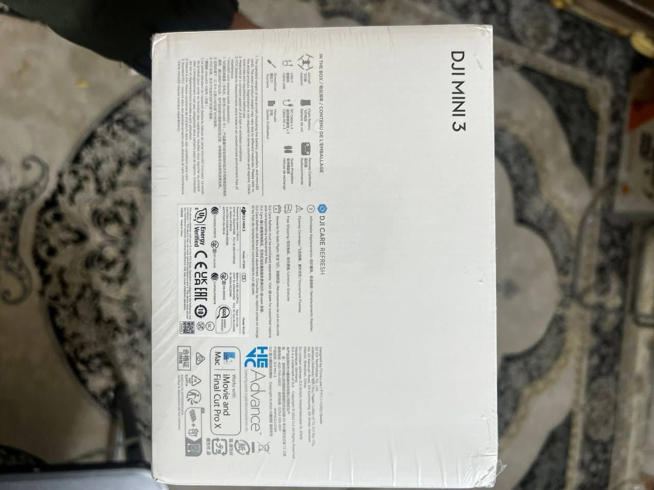 درون dji mini3
السعر ٨٥٠ الف 
المهتم فقط يراسل واتساب 

***********
