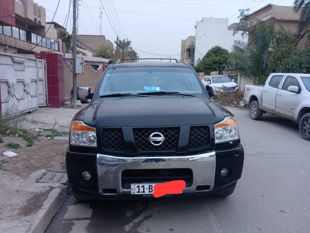 بيع نيسان ارمادة ٢٠٠٧ بغداد دولي بسمي هزة جديدة وارد أمريكي حادث جاملغ خلفي أيمن مصبوغة احزام ٧ راكب تخم تاير صدر أمامي خلفي ممتاز مكفولة تبريد ٣قطع السعر على خاص او اتصل *********** بغداد, العراق
