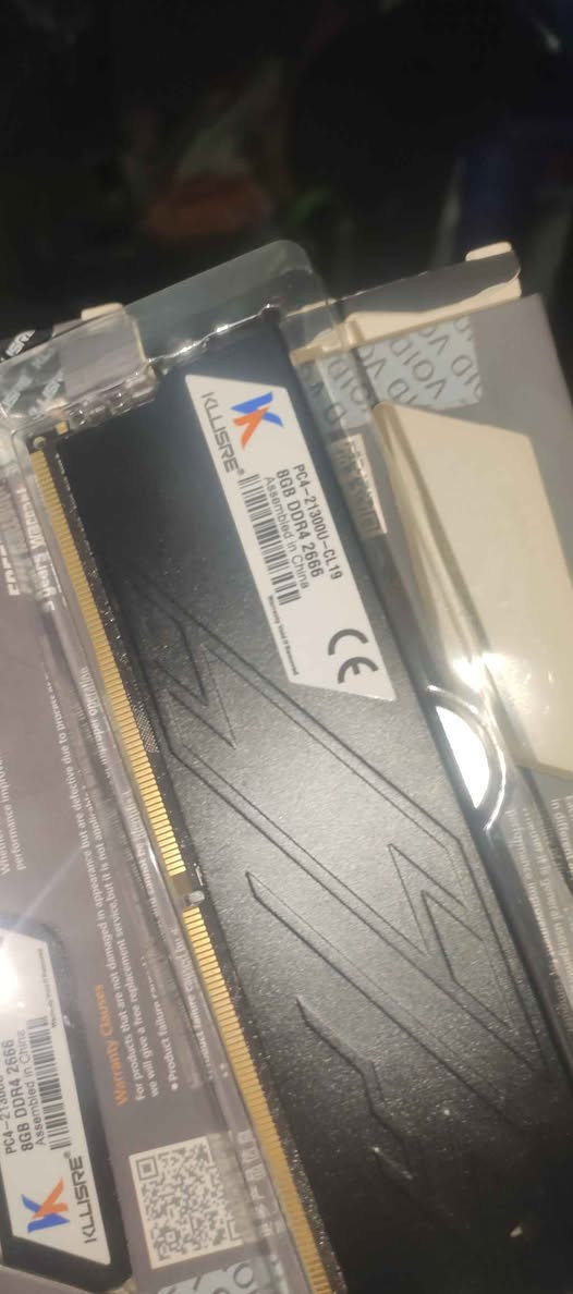 متوفر رامات جديده قطعتين لون اسود 8GB 2666MHZ 2x8 DDR4  السعر 75 الف
متوفر توصيل لجميع المحافظات الزبير, البصرة


**إذا كنت صاحب هذا الإعلان وتريد حذفه لأي سبب، رجاءا أرسل رسالة إلى الدعم الفني**