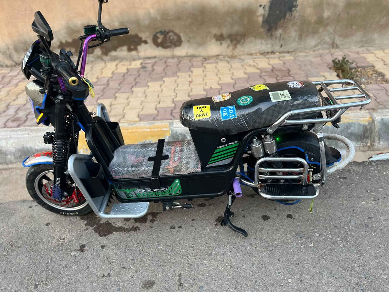 السلام عليكم دراجه هارلي 2026حديث6باتري4سرع السرعه 120بلاد دراجه خير من الله السعر 600وبي مجال للطيبين الشراي هاذه رقمي***********
