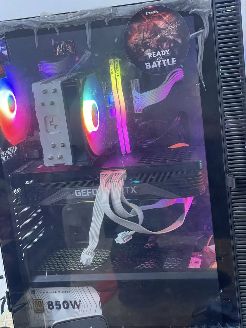 السلام عليكم كيس فقط ع ايدي بعده بجيسه مشتري جديد قطع كلهن جديد .. السعر مليون و 50 قفل توصيل موجود 
15 12400f tray intel +Ag 400 المعالج
المذربورد
M.B B660 M SROK HDV
كارت الشاشه

PNY RTX Geforce 3070ti Gaming
الرام

T-FORCE DDRAGAMING 16 2x8 KIT 3600HZ Black

مزود الطاقه
Thermalright 850w 80 plus gold
الهارد
M.2 MFL 128 ssd.nvm expres + wd 500 + ssd 1t


**إذا كنت صاحب هذا الإعلان وتريد حذفه لأي سبب، رجاءا أرسل رسالة إلى الدعم الفني**