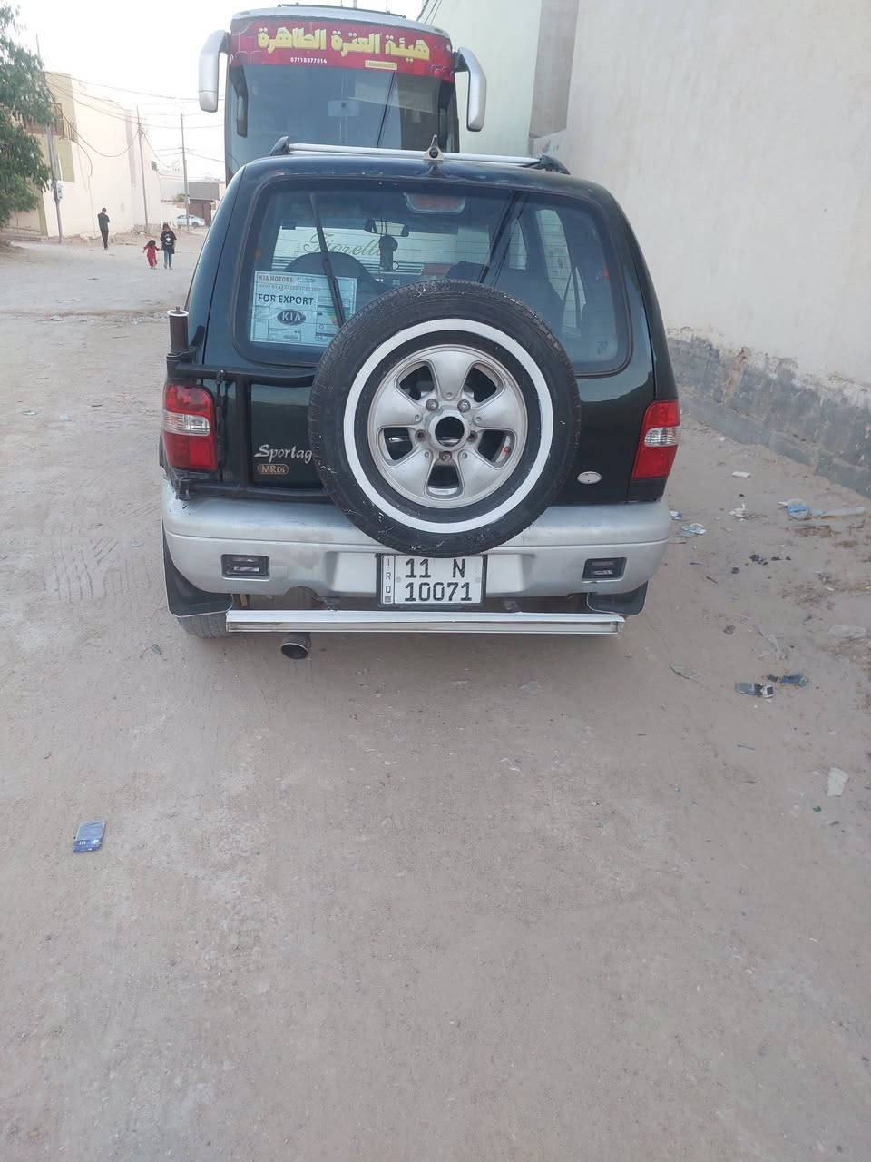 السلام عليكم كيا اسبورتيج للبيع مكينه كير خير من الله تبريد شغال كهربايات كوله شغاله بدي ابلادي لاظربه ولا صبغ مكان نجف رقم بغداد انكليزي تحول ثاني يوم *********** موديل ٩٦ سعر ٣٣ بيه مجال
