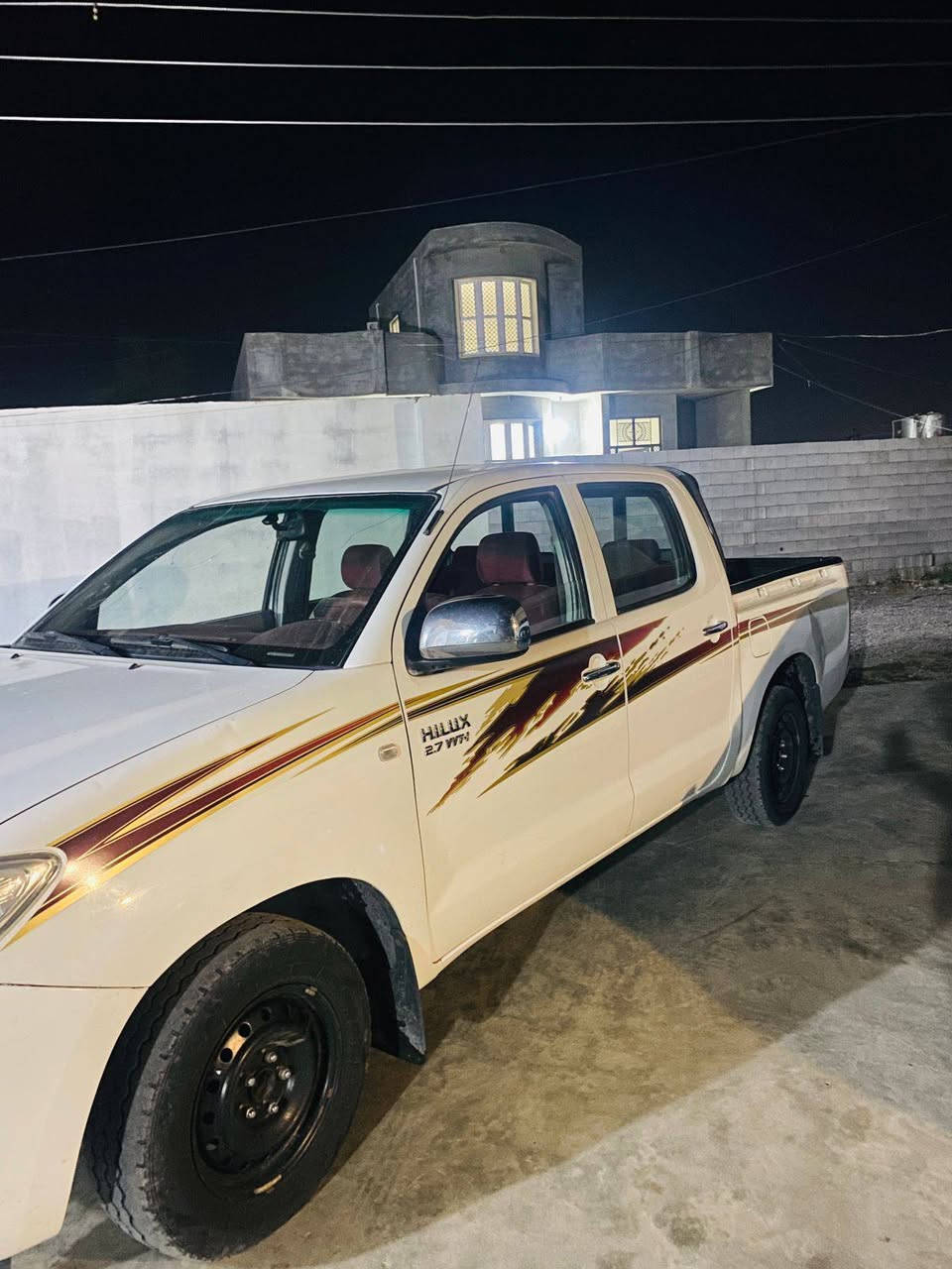 السلام عليكم بكم عذاري موديل ٢٠٠٨ رقم صلاح الدين مشروع وطني سنويه ماصاقطه شرط التحويل والغرامات محرك ٢٧٠٠ محرك مفتوح سياره بيه صبغ باب الوره الصدر فقط باقي السياره مكفوله محرك صدر تبريد كلو جاهز من فضل الله قصط مراوس وعده مابيع . نقد فقط مكان السياره صلاح الدين العلم السعر المطلوب ١٣٦ اي استفسار الاتصال بل رقم ‏‪***********‬‏ وحياكم الله ماسنجر وات ساب ماجاوب
