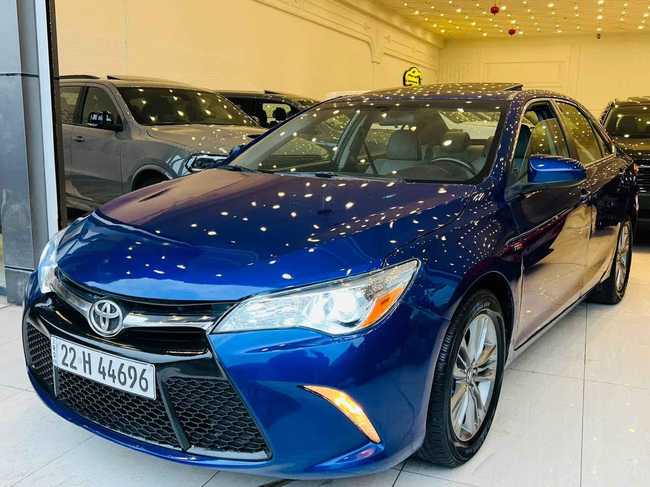 كامري موديل 2016 موصفات Seسلايت  ماشيه 130 صبغ فقط بونيد صور حادث بلمنشور سياره جاهزه مابيها مصرف  محرك كير بشرط مكان اربيل سعرها 145بيها مجال  ***********
