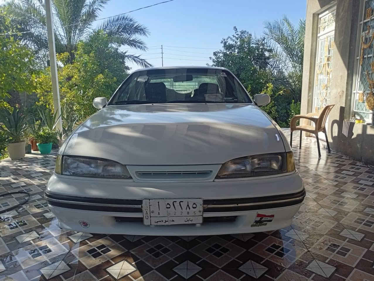 السلام وعليكم     السياره كفاله من الضربه والصبغ حزام فقط
تحيه طيبه دايو برنس  للبيع رقم  بابل باسمي تحويل بنفس اليوم  موديل  1995 لون ابيض 
محرك مفتوح حجم2000 كير اوتو 
كير محرك اكسل جدد لوك  شواصي جدد بشرط عل شركه  تبريد ثلج 🥶🥶
صدر امامي خلفي جديد تخم تاير جديد ويل كب جديد دواخل عل بلاد بطاين كشنات جدد مسجل سماعات فول كهربائيات فول ماكو شي طافي كلها شغاله مشط وباور جدد 
(ملاحظه)
السياره بلاديه بدون ظربه ولاطخة صبغ حزام فقط 
السعر  ٤٦ وبيه مجال 
رقم الهاتف 

***********
العنوان
بابل الحمزه الغربي 
اسف عل اطاله موضحلك كلشي بلمنشور
