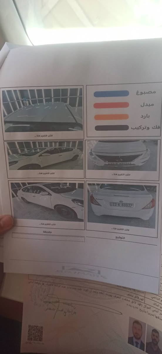 السلام عليكم نيسان سني 2024 مصري فول ماشيه حقيقي 52 بيه بعض الرصعات  رقم اربيل ب125 تواصل *********** هذي صور السونار
