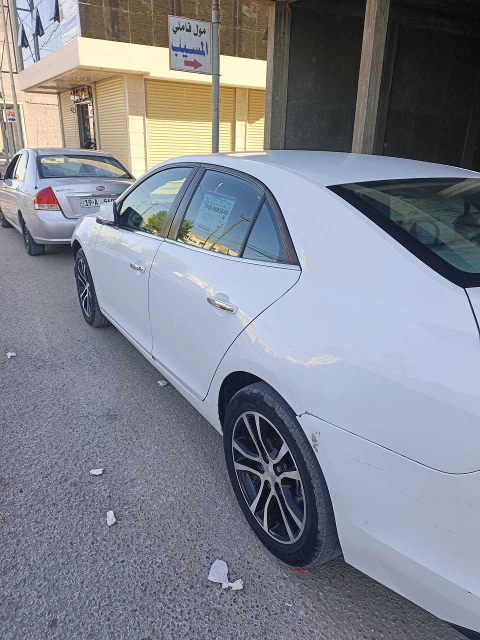 ماليبوا 2013 خليجي محرك 2400 دوش تنفس طبيعي  
سياره بيه قطعتين صبغ جاملغ امامي موضح بصور طعجه على بارد ترجع هوه وجنطه بيه خسفه صغيره  وجاملغ خلفي هوه ضرره وتكدى تجي وتجيك
محرك وكير وتبريد خير من الله 
اناره بدشبول داخليه بلادي 
شاشه اندرويد 
اربع ابواب جام كهربائي 
سايد بريك كهربائي 
سياىه جويتر ونوزلات وبلكات مبدلهن قبل سبوع  ادامه كامله بما فيها عبوه الفيت بم 
تخم تاير والحداديه بدلتهن اليوم 
السياره بأسمي شوكت ماتريد احولك 
الاستفسار 
*********** خاص مفتوح ايضآ 
مكاني بابل المسيب
