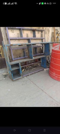 رفوف • قطعتين • حديد ثقيل