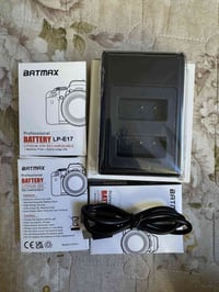 بطارية LP-E17 • شاحن مزدوج • BATMAX