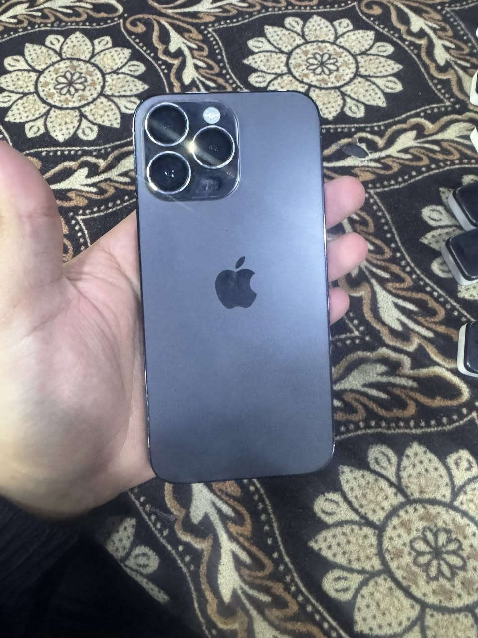 ايفون 14برو ماكس 
شرق اوسط

ذاكرة 256

بطارية 84‎%‎

نضافة 95‎%‎

مامفتوح ابد 

السعر 940الف 

المكان الزعفرانية

الاستفسار ***********
