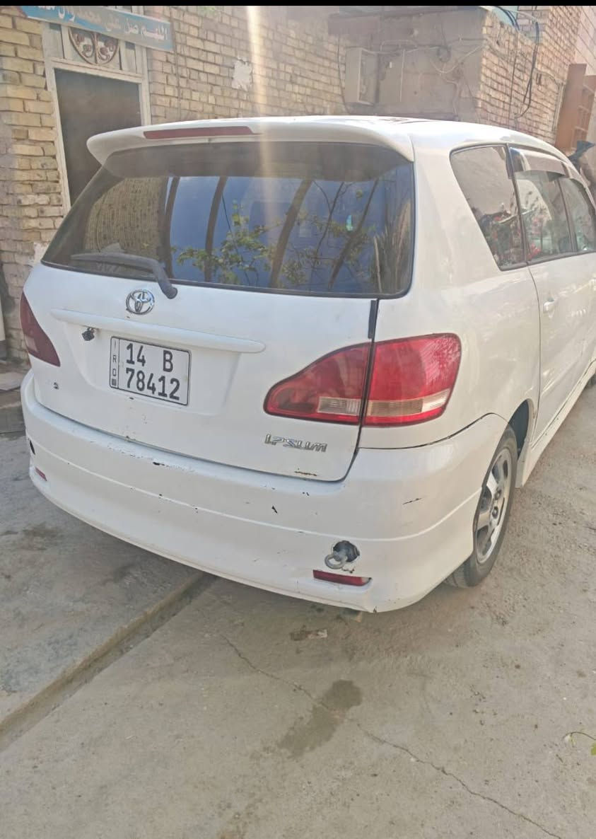 السلام عليكم
سياره ابصم عادي  لبيع   2002
لون ابيض رقم بصره انكليزي بسمي تحويل مباشر كير وحداديه وتخم تاير وكهربائيات سياره جاهزه على 24حبايه مال جناي سياره جانيه من زمان واطلع وين ما يعجبك 
سنوية مشروع وطني ل26
السعر 127وبيه مجال قليل
 كلش
العنوان ذي قار الشطره 
رقم ***********
