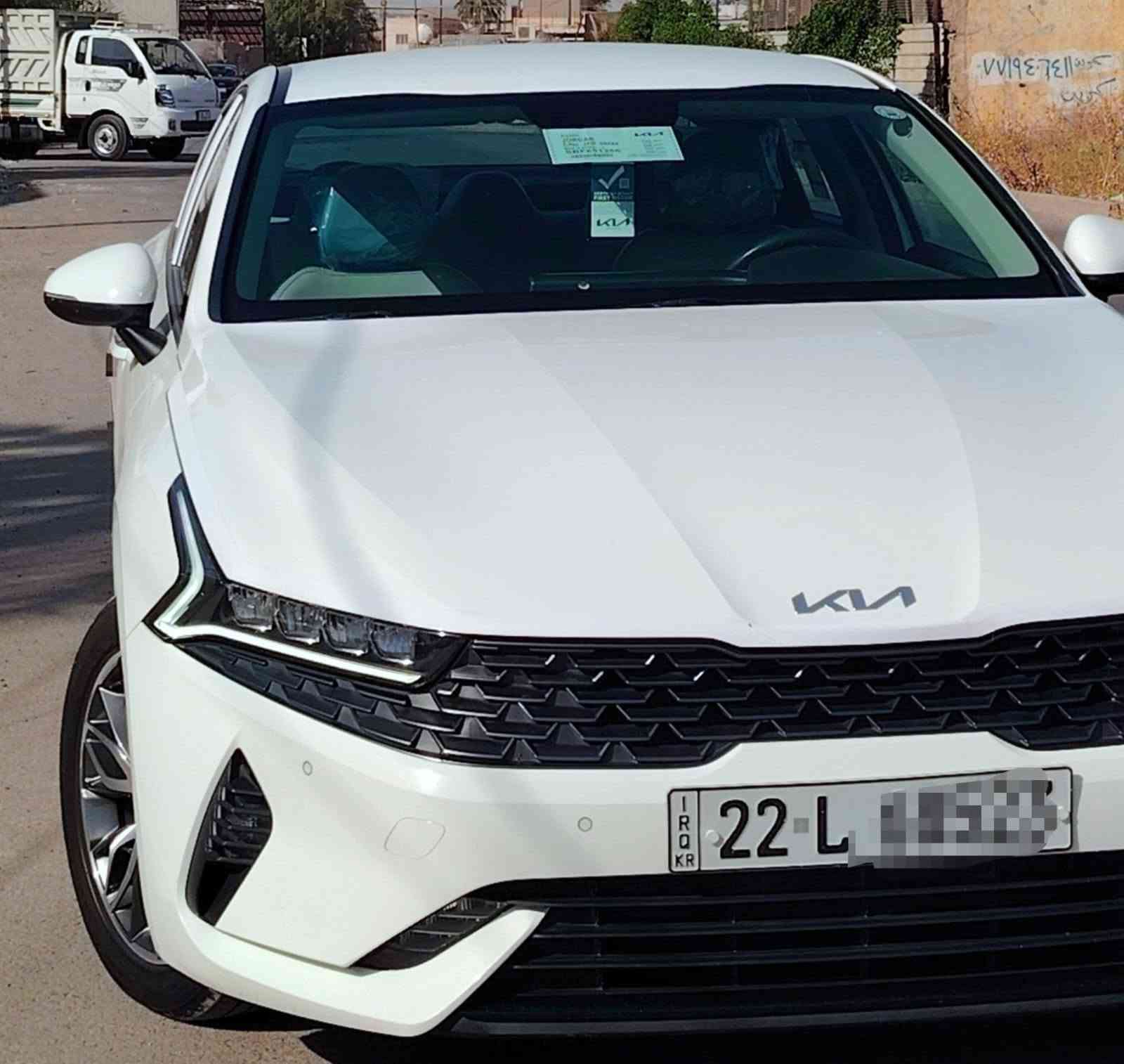 السلام عليكم
K5 2022 خليجي
رقم اربيل باسمي
ماشيه 71 الف
بصمه
تشغيل عن بعد
ترحيب 
صندوق ذكي
حساس امامي +خلفي
لد امامي+خلفي
ابل كار بلي
اندرويد اوتو
كشن السايق كهرباء
داخل جلد
5 وضعيات قياده
كفاله عامه من الصبغ
كفاله عامه من البارد
استثناء حالوب خفيف بالقماره

السعر  178
***********
الموقع: بغداد
