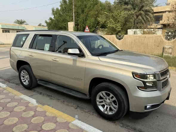 ‏اللهم صل على محمد وآل محمد
إسلام عليكم تاهو موديل “2015 خليجي خليجي الون ذهبي  يساره بيها بل عراق طخه بصيدط صور السونار منشوره 
سياره رقم بغداد  بسمي تريد تحويل خادم 
السعر255 وماكو هيج سعر وحادث بل خير الصير من نصيبه 

مرفق ويا المنشور سونار سياره جديده 
سياره ماصفاتها معروفه 
محرك 5300
سياره قاصه جكمجه
كشنات كهرباء ⚡️ 
سبعه راكب 
تلث قطع تبريد 
ويل كب كروم 22 
معروفه مواصفاتها LT
العنوان بغداد  
الهاتف***********
