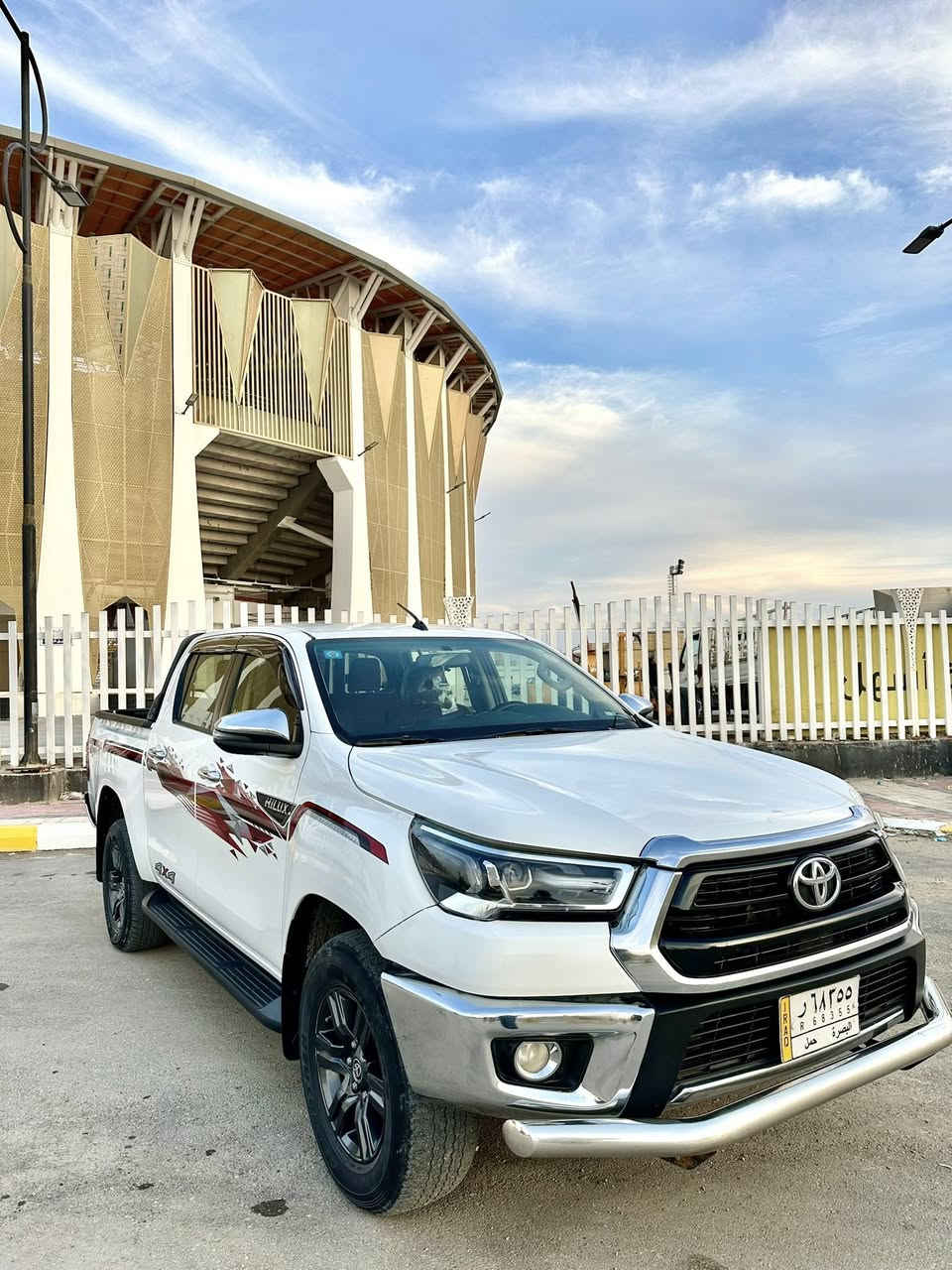 هايلوكس موديل 2022 ساز ماشية88كفالة فول موصفات بصمة ثلاجة  كشنات تبريد بأسمي 
مكان سيارة ناصرية 
السعر (295)
***********
