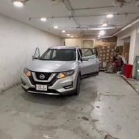 نيسان روج ٢٠١٨ لون سلفر ٤ قطع صبغ رقم اربيل ماشية ٧٠ الف ميل مكانهه بغ...