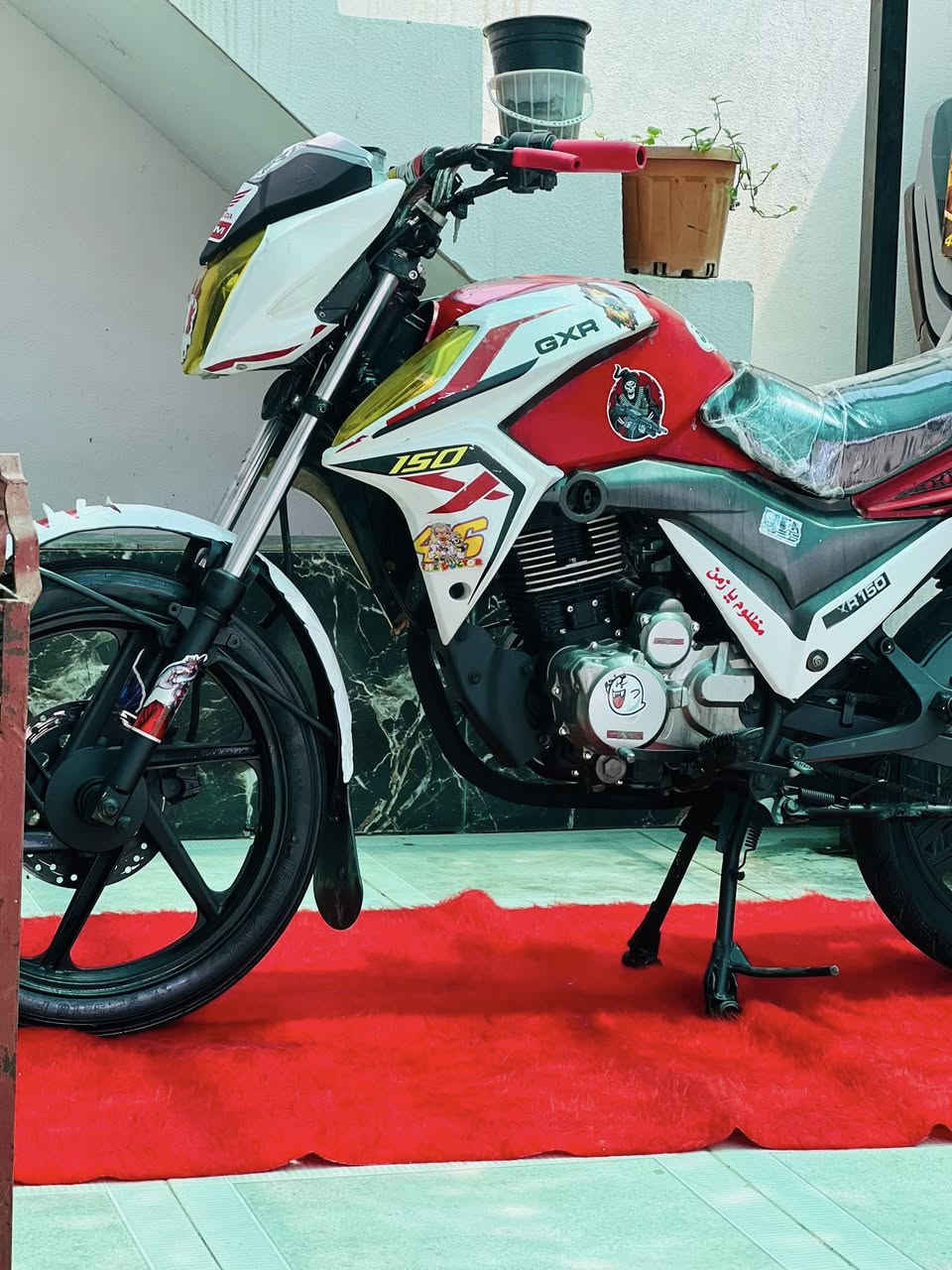 دراجة شكل بطح GXR محرك150محرك زنجير
موديل2019 اوراق منفيس شركة موجود شغال عن بعد ريموند

محرك شرط لا صرف لا بخار صوط فول كاتم شرط نضافة

كهربائيات كامل شغال نكرة سلف

تايارات لوك بريكات بل مكان

دراجة مابي اي تقص ماشاالله

سعر550💰

رقم موبايل***********📲

عنوان كركوك شورجة يم مطعم حمة ناصر

