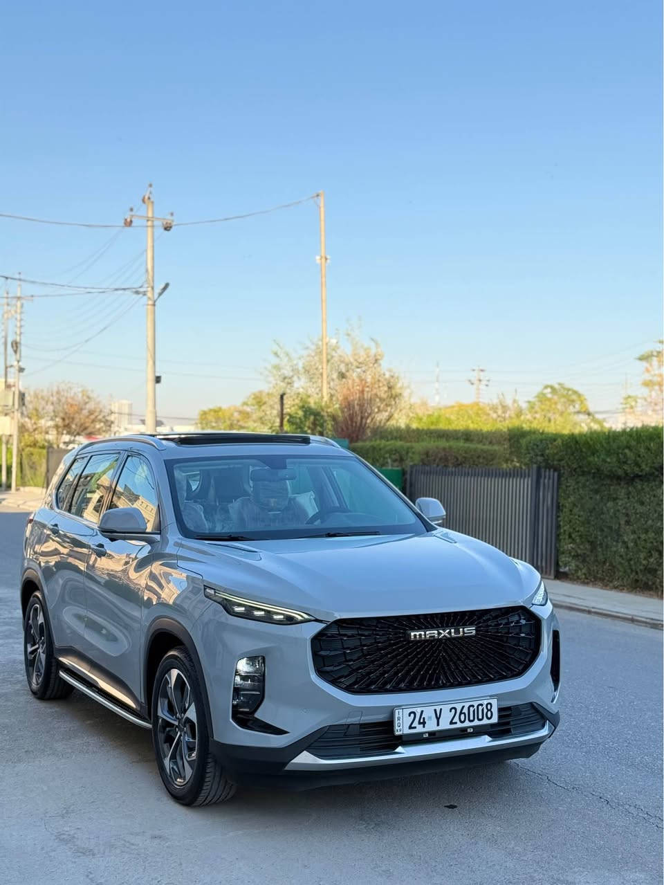 سيارةي  MAXUS  D 60 MAX رةنگ سميتي موديل 2024 فول فول مواسافات VIP
تةنها 9 هةزاركم رويشتي   
سي ريز گوشين واتا 7 نافري 
تبريد سي زؤن واتا تبريد مةركةزي 
پانؤراماي 
بةسمة دوو دةرگا بةسمة 
بينج كاميرا 
شاشة گةورة شاشة لامس 
دوو گوشين كارةبا
گوشين جلد ناو سؤر رةش 
سي مودي ليخورين نورمال يكؤ سبورت 
ويل گةورة ويل كرؤم 
لايتي ليد سي عدسة 
ئوتؤ هؤلد 
بريك بةسمة 
گيج اليكتروني  
سال 10 زةماني شريكة هةية يان 200 هةزار كم مةتر 
هيج هيجي نية دةعامي لو دةعامي بةشةرت 
هةموو شتيك نوي بة ناوي خؤم 
ناوي 37 رةنگي هةية دةشبول دةركا 
گير ماوس 
رادار خاتي جادةي هةية 
تةعديل سورحة هةية 
سندويش شافت كارةبا 
ئوتؤ بارك 
سةياركةي لة هةولير 
رةقم تةلةفون *********** أربيل, العراق
