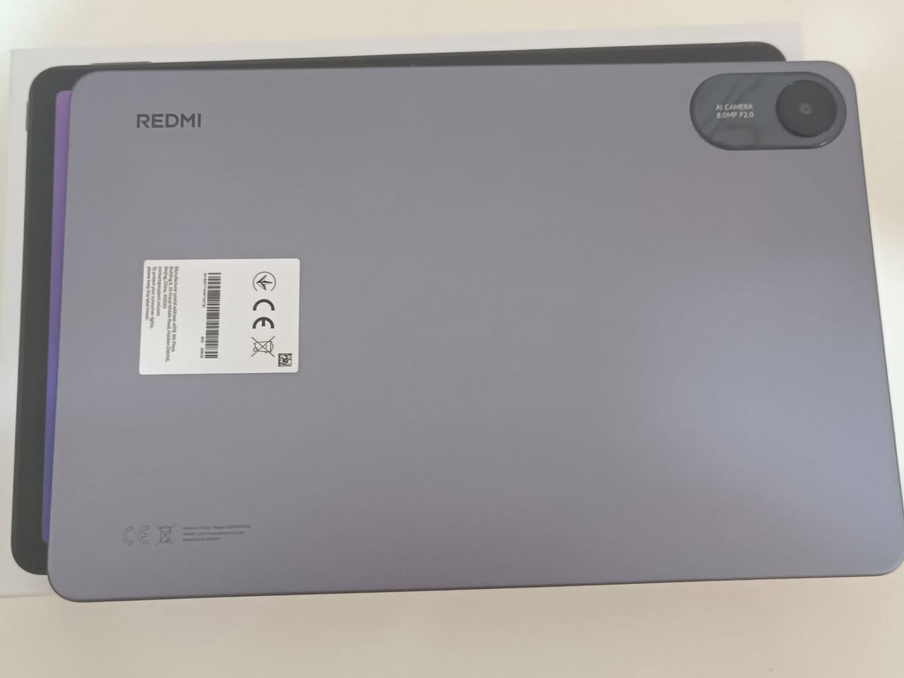 Redmi pad 2
نسخة 256 GB 

اللون الرصاصي

يجي هو وشاحنته وياه

استخدام شهر وقليل 

سعرة حاليا بالسوك 350 

ابيعة ب 320 الف 

مكاني مجمع ابو تراب السكني

الرقم للتواصل على الواتساب : ***********
