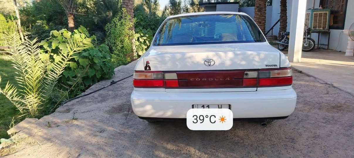 كورولا موديل 92
رقم بغداد مشروع وطني 
صبغ عام 
مكاني ديالى المقدادية 
رقم الهاتف ***********
مكلف بالنشر
