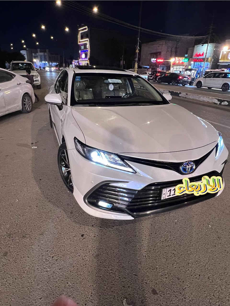 السلام عليكم للبيع كامري 2024 وكاله عبد اللطيف GLE سياره كفاله عامه ماشيه 21 الف المكان بغداد للاستفسار الاتصال على الرقم ***********
