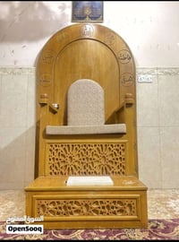 منبر حسيني • نجارة منقوشة • بصره براضعيه
