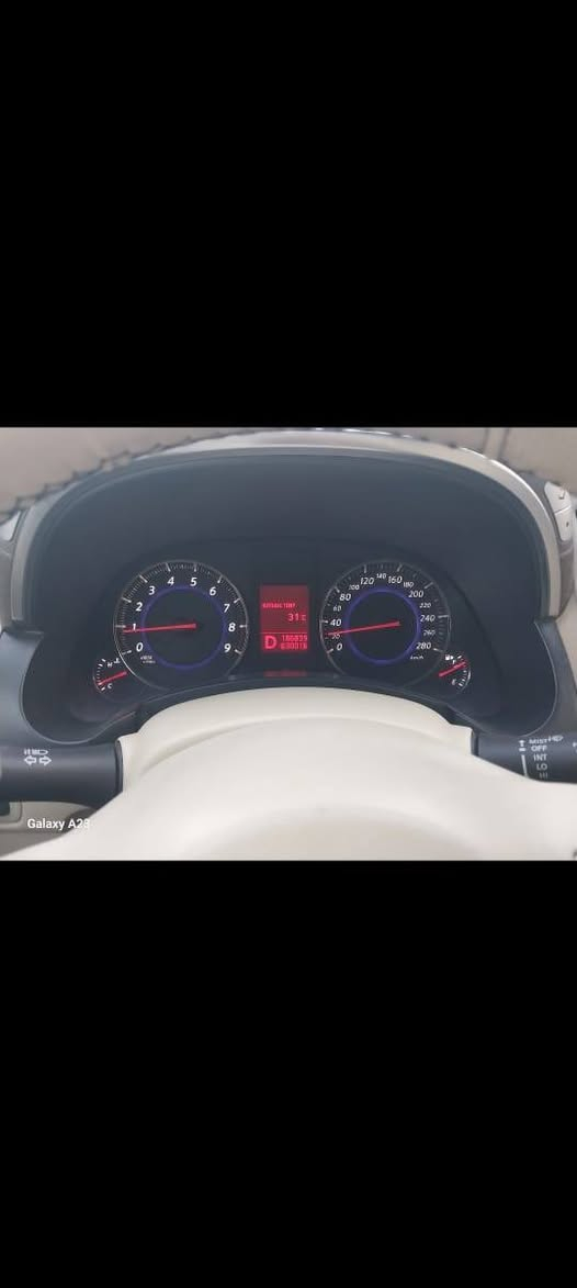 سلام عليكم انقنتي FX35  خليجي بغداد انكليزي بسمي فول موصفات كير ومحرك وتبريد مقفول تخم تاير جديد سعر ١٢٥ بيه مجال استفسار  *********** ابو ابراهيم
