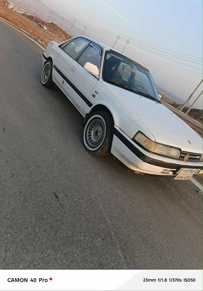 مازدا 626 مۆدێل 1987 گێر عادی دوپارچەی بۆیاخە بێ دعمو لێدراو  جام کارەبایی هەشتو بەخ بەشەرتی گێرو مەکینە هەتابڵێی سەیارەکی سەیارەکی بێ مەسرەف بێ تەقەو رەقە. *********** كويسينجاك, أربيل
