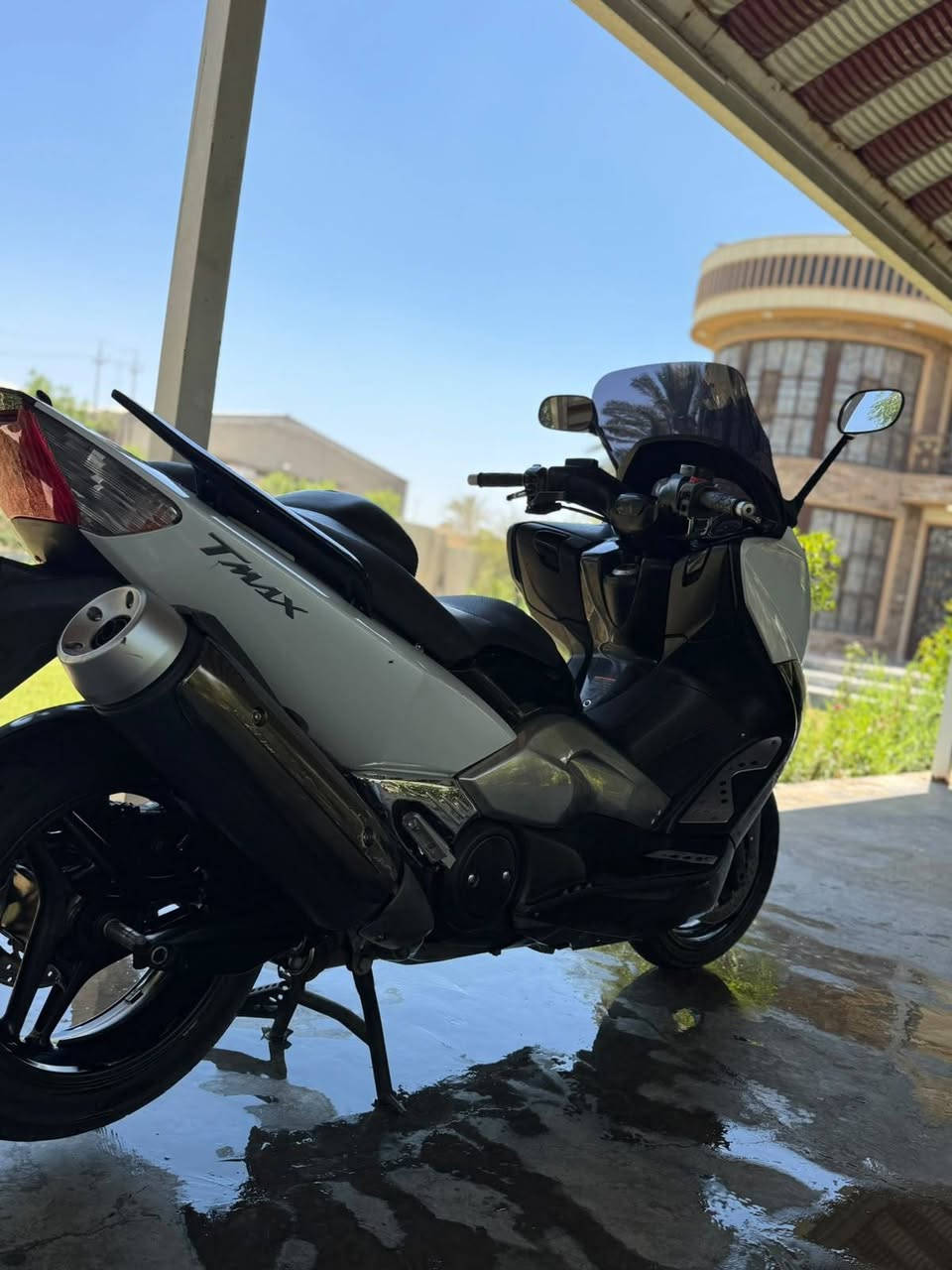 السلام عليكم  تيماكس TMAX  2011 مكفوله 
كفاله عامه اكفلهه الك من التاير الخلفي لتاير الامامي 
كفراتهه نضافه ٩٥ بالميه دراجه لك ممشاهه 39.000 الف
دراجه لك بعدهي جديده بحالة الوكاله تجي تفحص وتاخذ 
محرك مكفوله كلجات مكفوله ما مفتوح بيهه برغي الدراجه على حالت الوكاله 
منضومة زنون عالي ناصي 
سويجات ثنين 
بانزين كله محسن على ايدي 

*********** واتساب بي  
الشراي يتصل على هاذه الرقم
