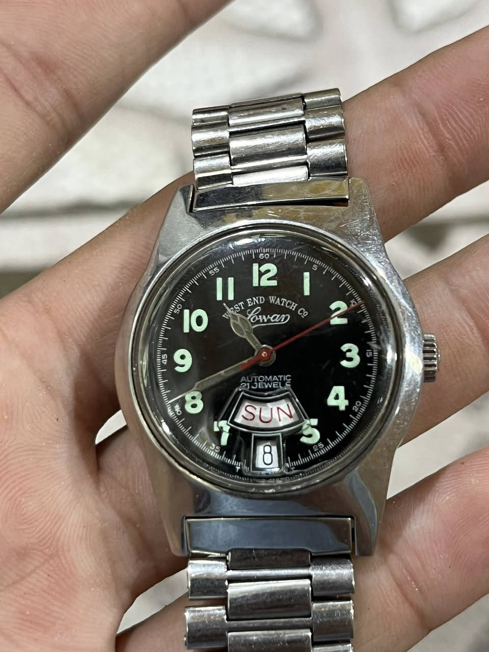 ساعة ويست ايند واتش للبيع

الساعه اوتوماتيك
21 حجر 
الساعه سويسري مختمه بالكامل 
السعر 100 قفل


**إذا كنت صاحب هذا الإعلان وتريد حذفه لأي سبب، رجاءا أرسل رسالة إلى الدعم الفني**