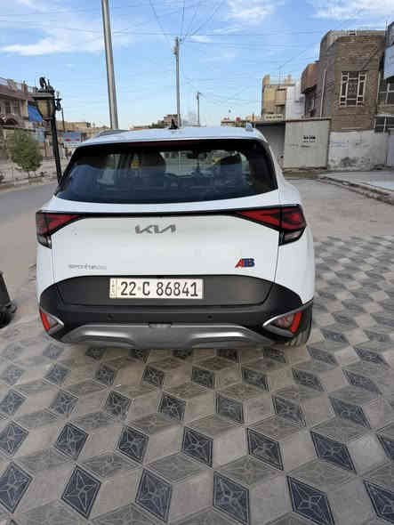سلام عليكم 
كيا سبورتاج موديل  2023  🏎️ 

ضمان شركه نم 

🧭   ماشيه    40                     المواصفات 🤩1_  

1لايت لد

2بروجكتر لد

3مري شفط

4بكلايت لد 
5كشنات كهرباء

6بصمه ابواب+بصمه تشغيل

9_اشاير مري 

10_ويل ك18 

11_شاشه كار بلي 

12_كامره

13_عداد دجتل

14_تشغيل عن بعد

15_كشنات مخمل

16_تبريد لمس

17_حساس مطر

18_مرايه تعتيم

19_حساس خلفي

20درايف مود ماوس. 12_شفتات ستيرن
22تحكم  ستيرن جهتين

السعر 208
قفل رقم أربيل تحويل بسمي بيهه شبر بارد جاملغ امامي جهه السايق ***********مكان السيارة بغداد الشعب

