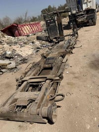 كرين حاويات • موديل ٢٠١٣ • النجف الاشرف